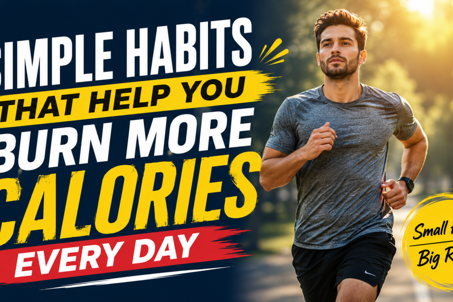 Simple Habits That Help You Burn More Calories Every Day